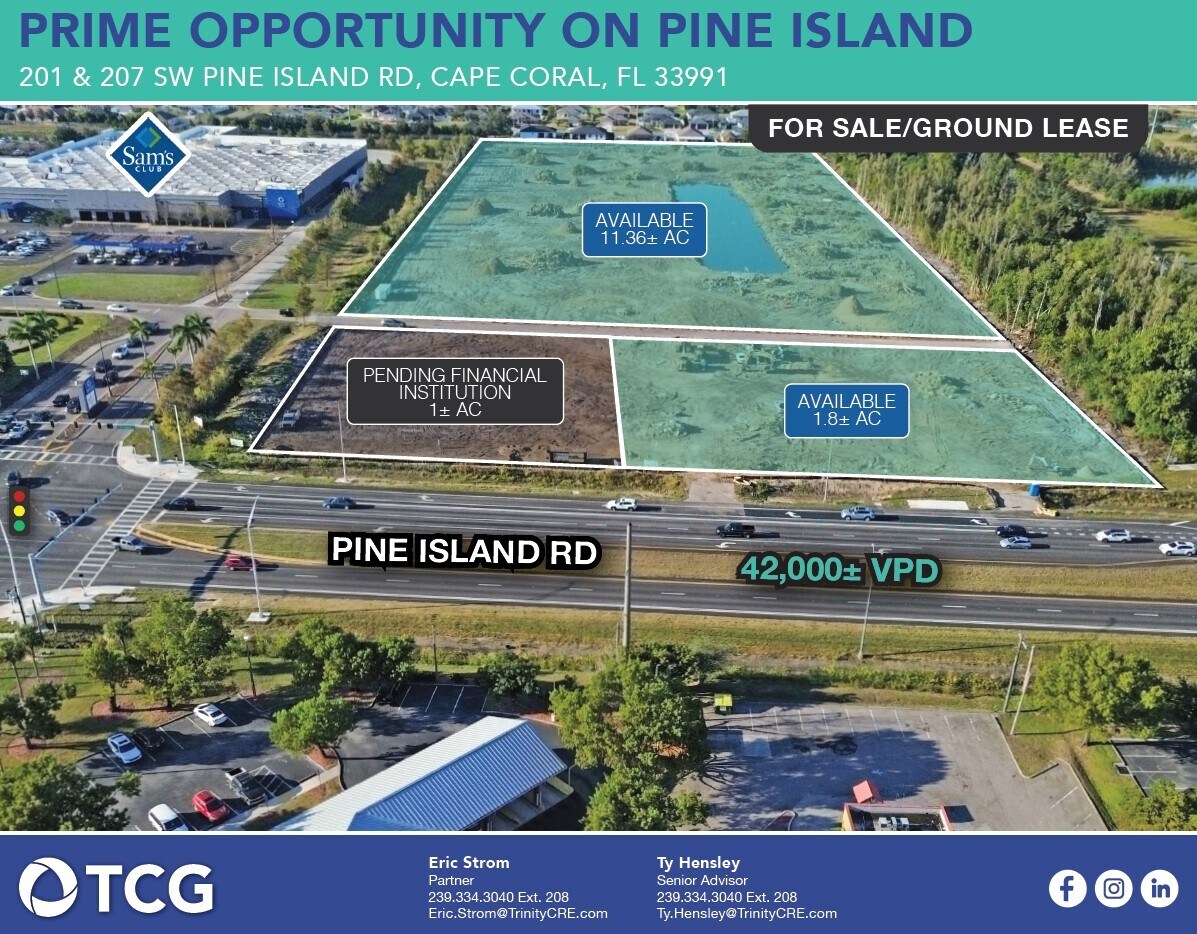 201-207 SW Pine Island Rd, Cape Coral, FL for Sale