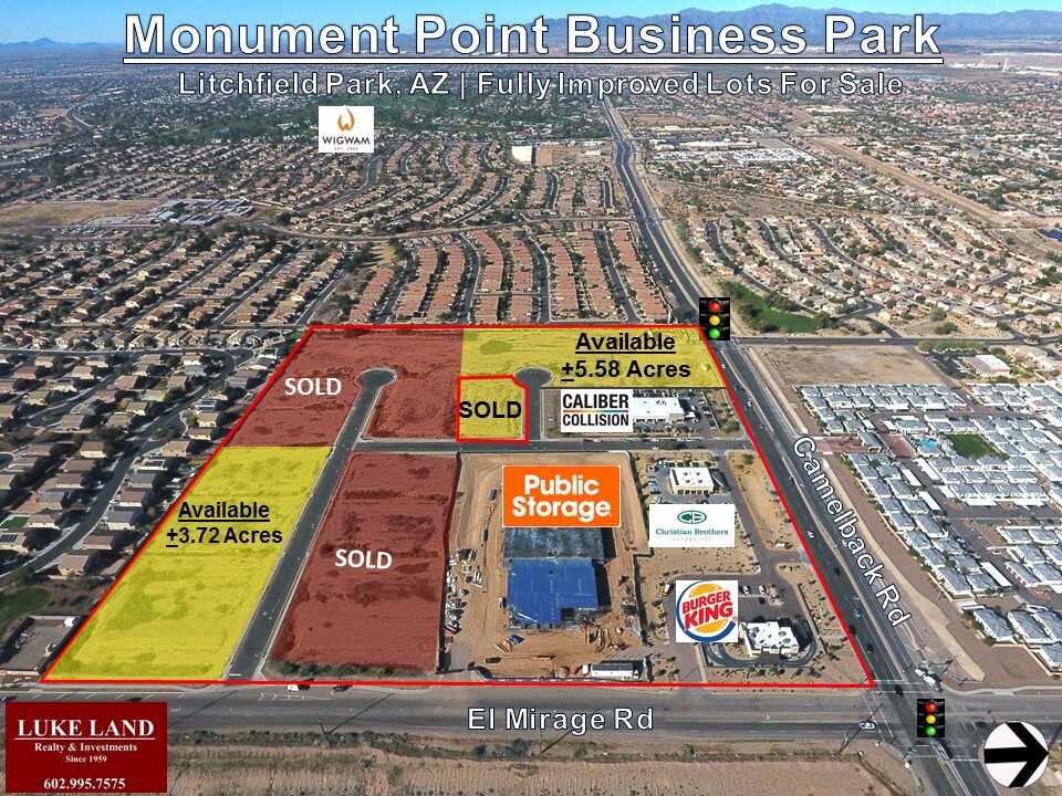 N El Mirage Rd @ Camelback Rd, Litchfield Park, AZ for Sale