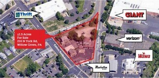 Willow Grove, PA Commercial Land - 210 N York Rd