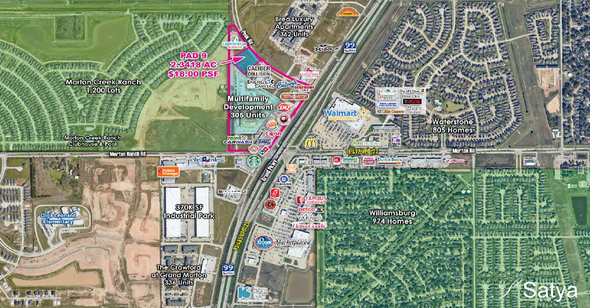 Grand Parkway & Peek Rd, Katy, TX for Sale