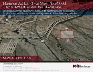 Florence, AZ Agricultural - NWC Sun Aire Dr & Carrell Ln