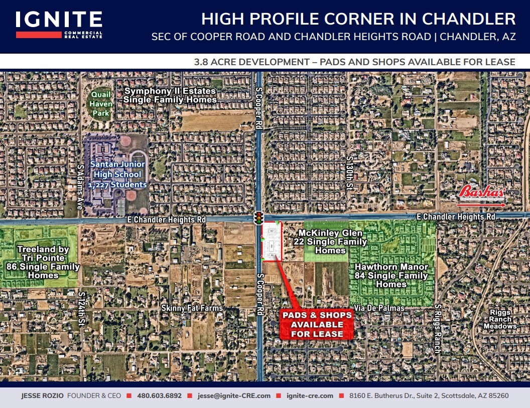 S Cooper Rd & Chandler Heights Rd, Chandler, AZ for Rent