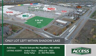 Papillion, NE Commercial Land - Hwy 370 & 72nd - Shadow Lake Town Center - Pad 13 Papillion, NE Commercial Land - Hwy 370 & 72nd - Shadow Lake Town Center - Pad 13