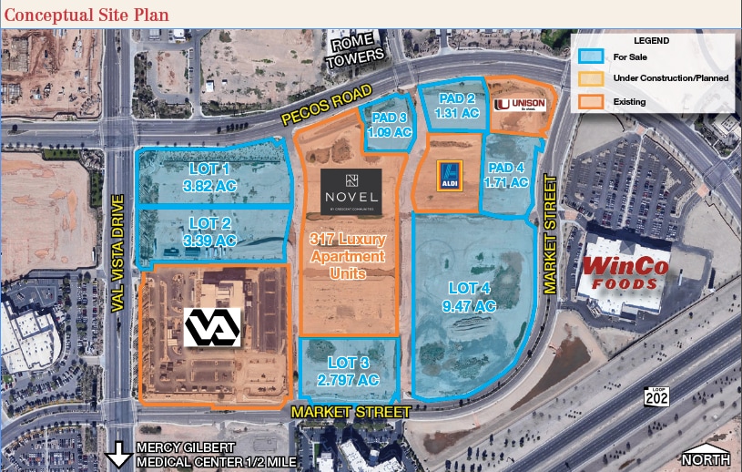 E Pecos Rd Gilbert, AZ 85297 Land Property for Sale on