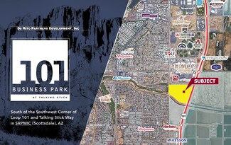 Scottsdale, AZ Commercial Land - South of SWC Talking Stick Way & 101 loop