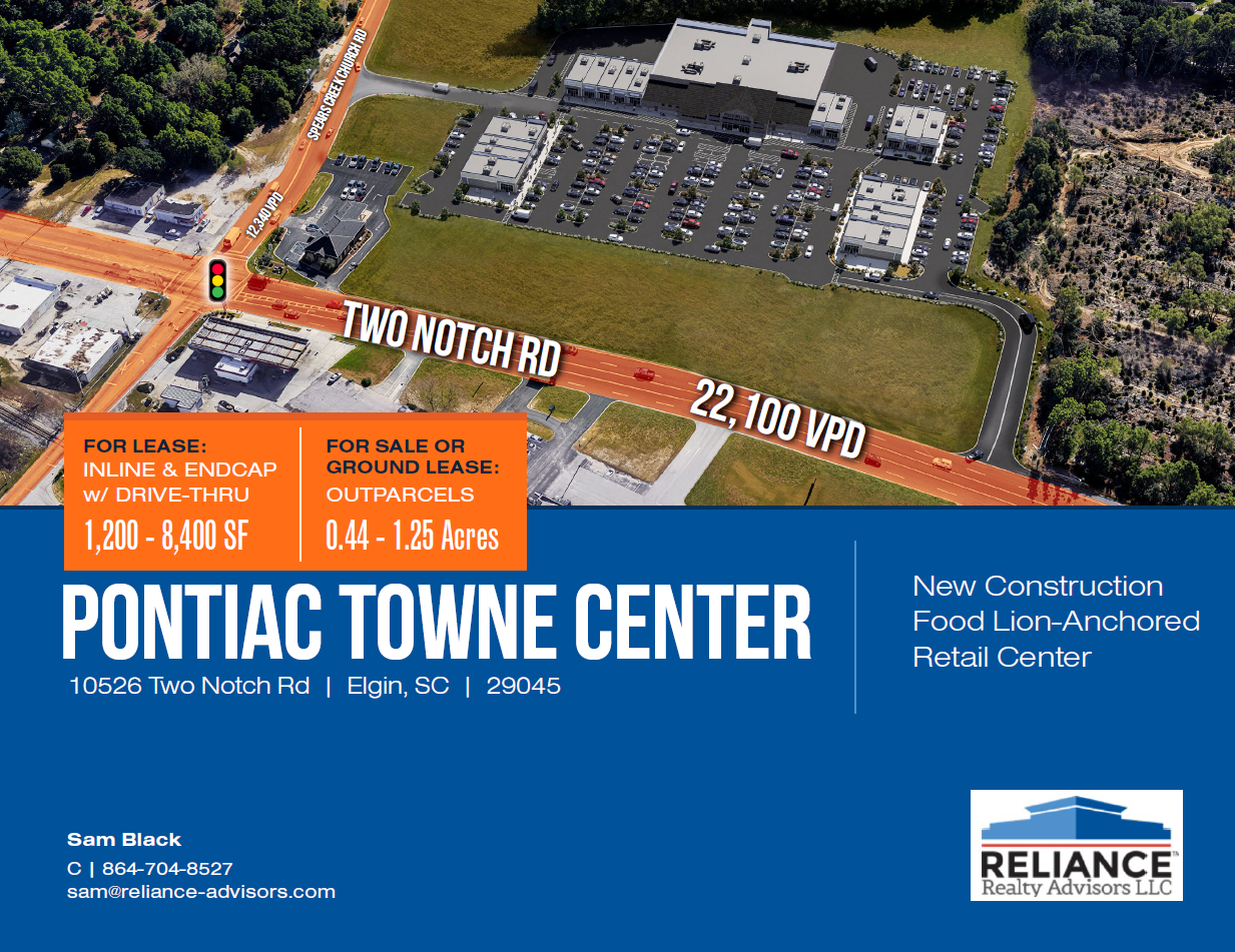 10511 Two Notch Rd, Elgin, SC for Rent