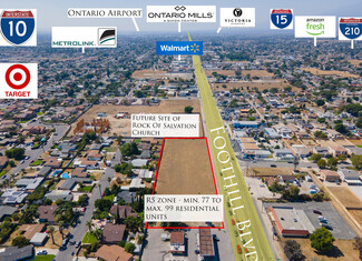 Fontana, CA Residential Land - 18045 Foothill Blvd