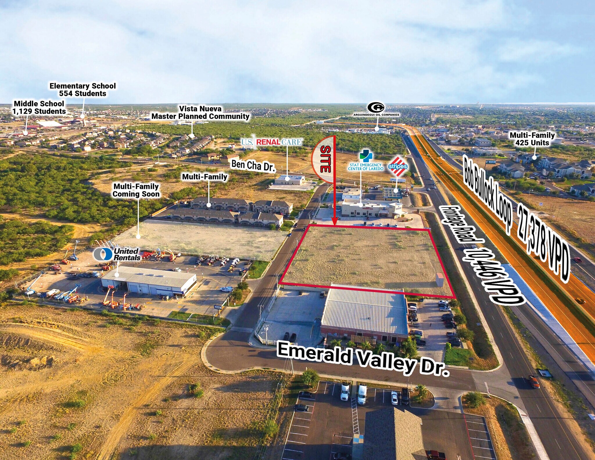 1025 Bob Bullock Loop Laredo, TX 78043 Land Property for Sale on