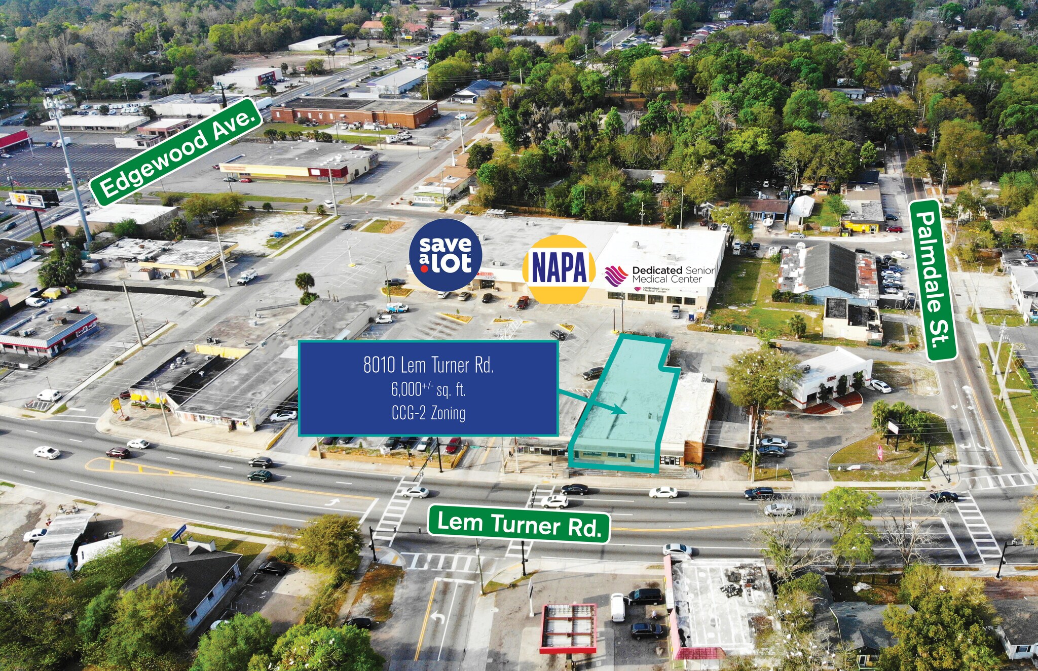 8010-8014 Lem Turner Rd, Jacksonville, FL for Rent