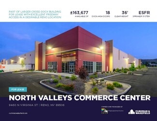 Reno, NV Industrial - 9460 N Virginia St Reno, NV Industrial - 9460 N Virginia St