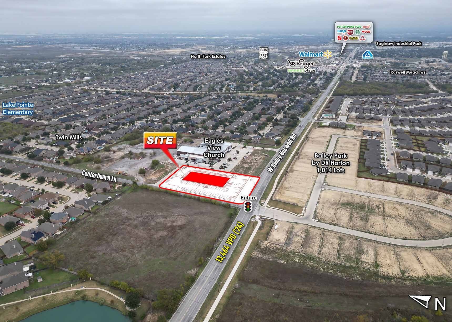 NEC of Bailey Boswell Road & Centerboard Lane, Fort Worth, TX for Rent