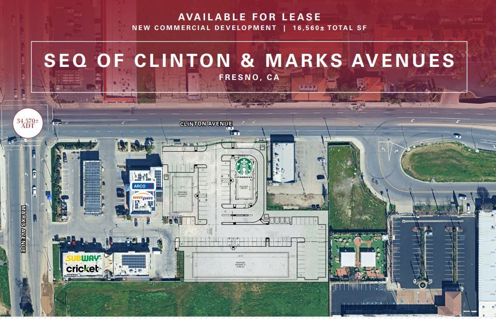 2741, 2755-2827 W Clinton Ave, Fresno, CA for Rent
