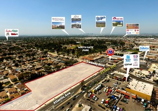 South Gate, CA Commercial Land - 9923 Atlantic Ave