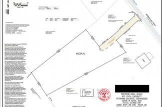 Cookeville, TN Commercial Land - 1824 Browns Mill Rd Cookeville, TN Commercial Land - 1824 Browns Mill Rd