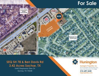 Sachse, TX Commercial Land - 5440 Shepherds Glen Drive Sachse, TX Commercial Land - 5440 Shepherds Glen Drive