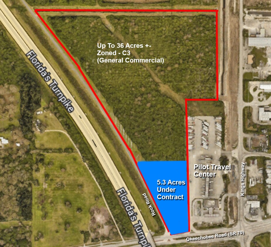 Okeechobee Road (SR 70) @ SR 713 (Kings Highway), Fort Pierce, FL for Sale