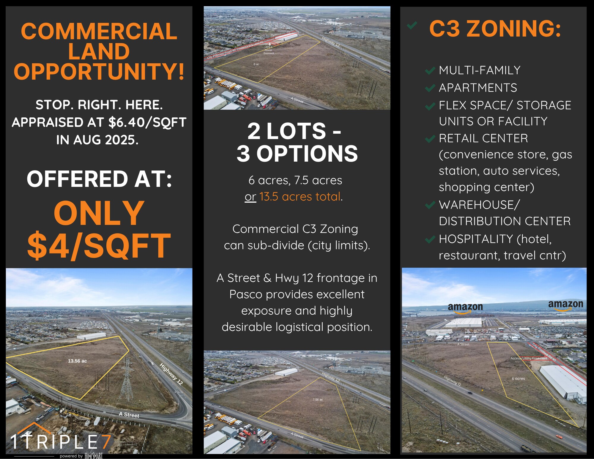 TBD A Street, Pasco, WA for Sale