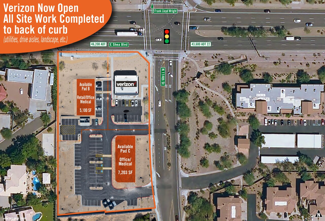 N 114th St & E Shea Blvd, Scottsdale, AZ for Rent