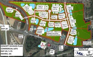 Hahira, GA Commercial Land - 750 GA Highway 122