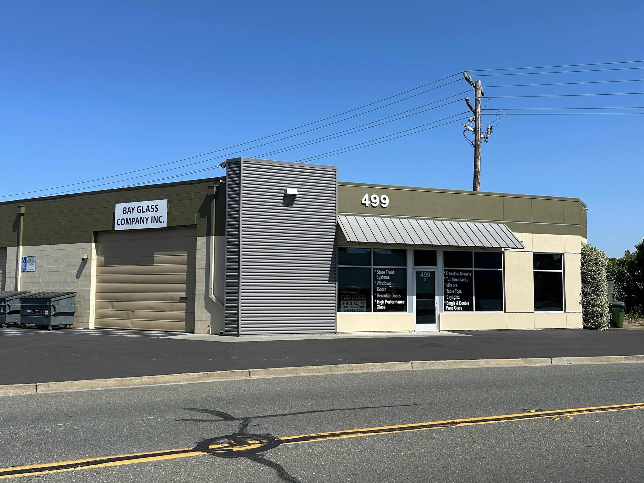 499 Salmar Ave Campbell, CA 95008 Industrial Park Property for Lease