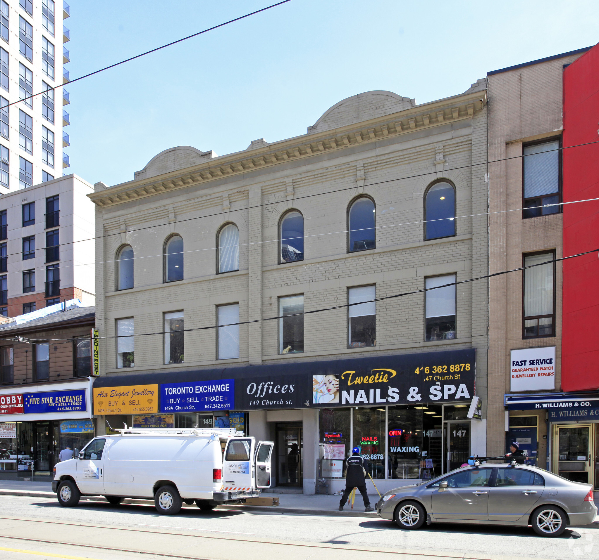 147-149 Church St, Toronto, ON for Rent