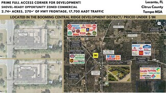 Lecanto, FL Commercial Land - 3228 W Laurel St