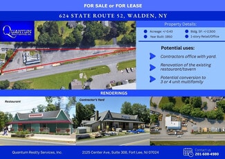 Walden, NY Commercial - 624 Ny-52 Walden, NY Commercial - 624 Ny-52