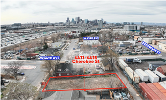Denver, CO Industrial Land - 4411-4415 Cherokee St