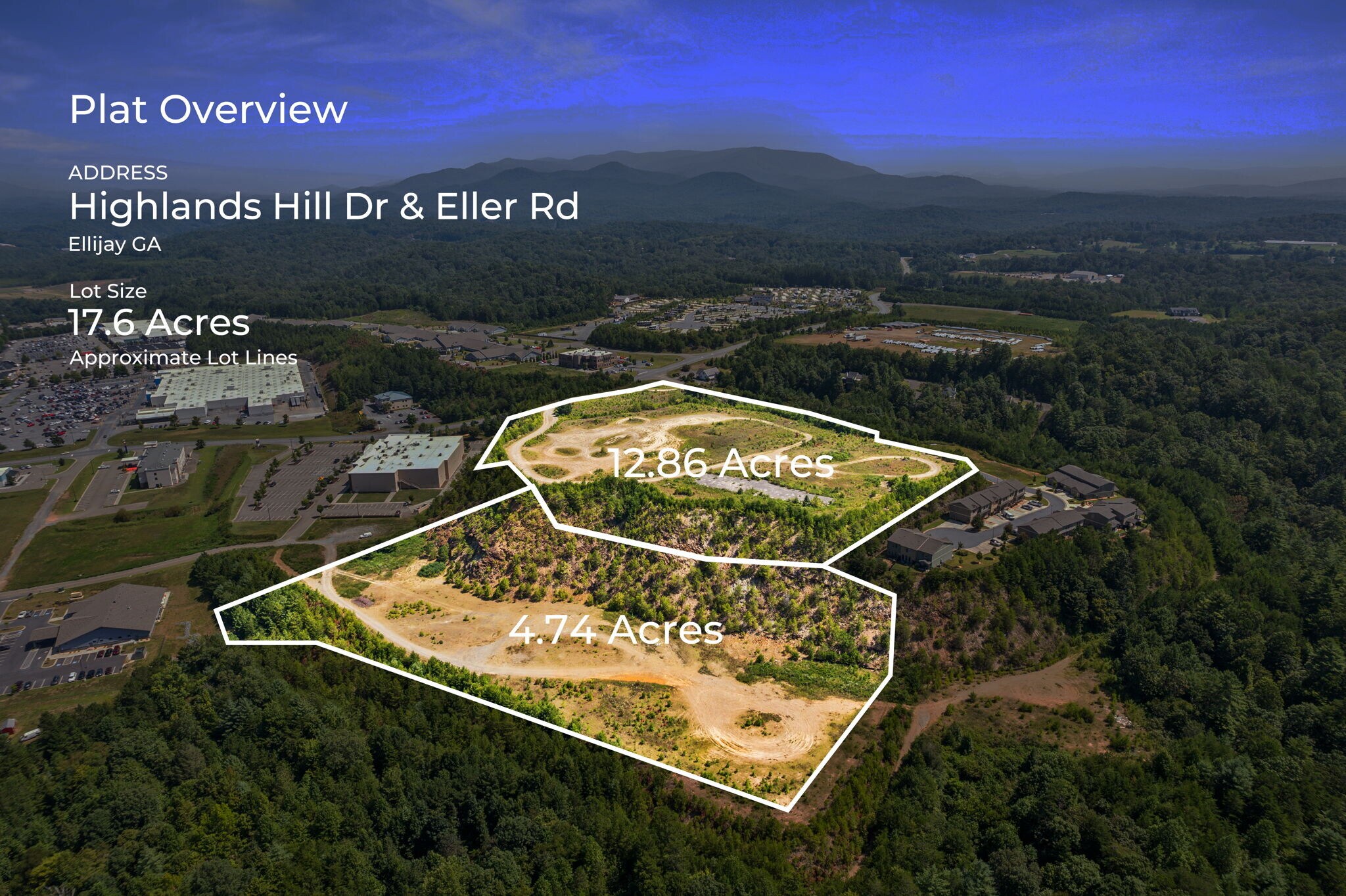 12.86 AC Highlands Hill Drive, Ellijay, GA for Sale