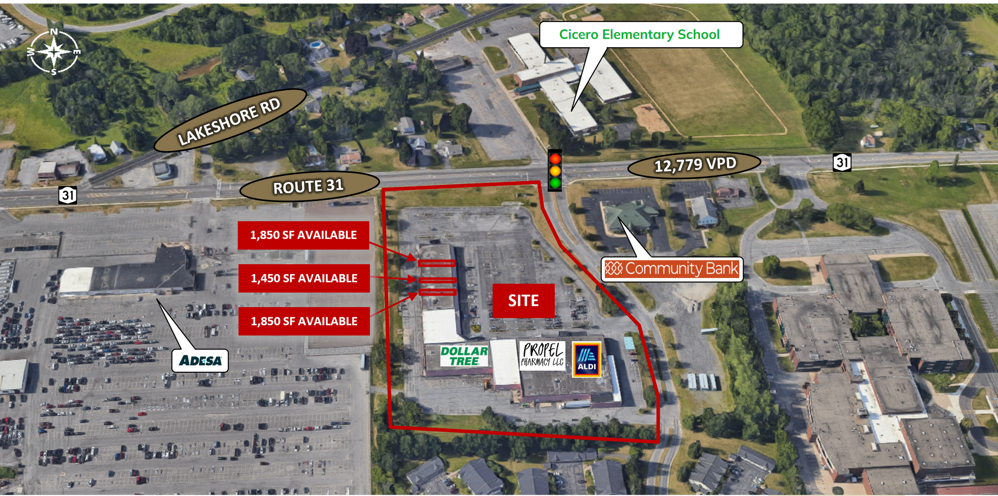 5962-5964 State Route 31, Cicero, NY for Rent