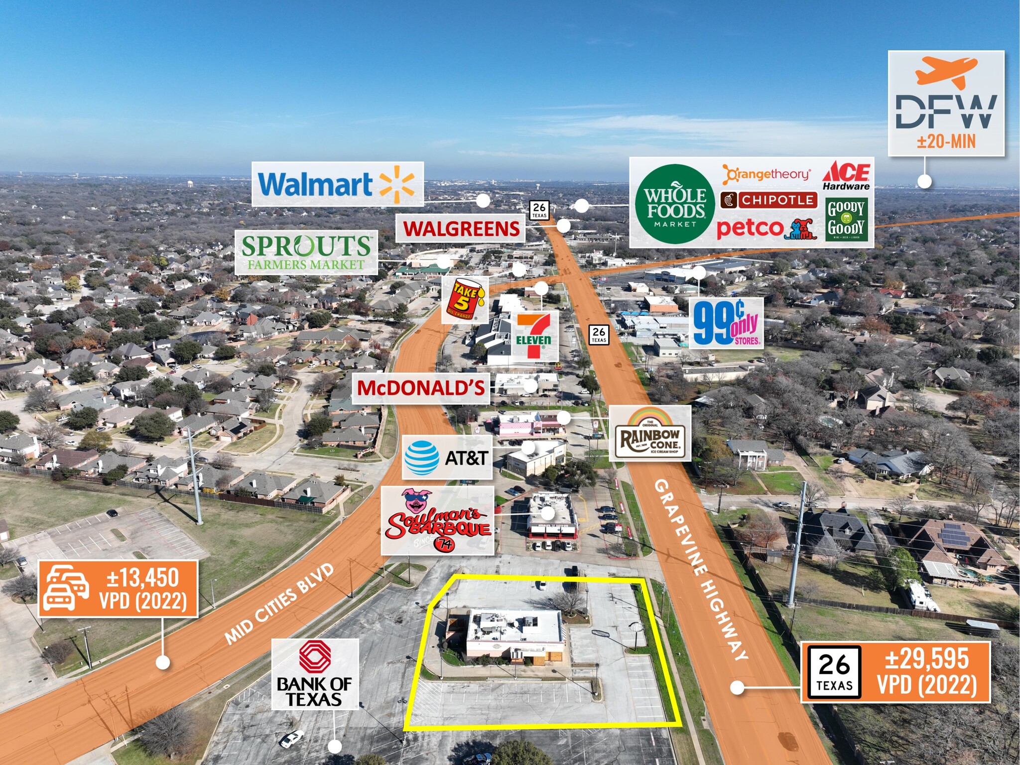 494 Grapevine Hwy, Hurst, TX for Sale