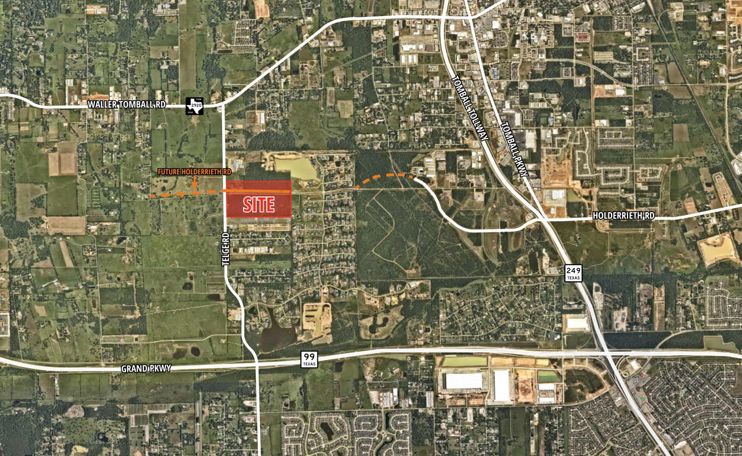 Telge Rd & Future Holderrieth Rd, Tomball, TX for Sale