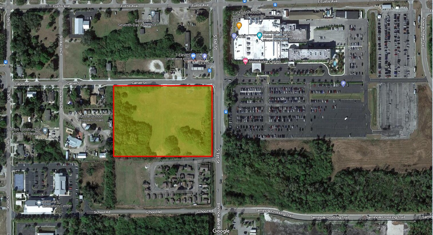 360 Carver Immokalee, FL 34142 Land Property for Sale on