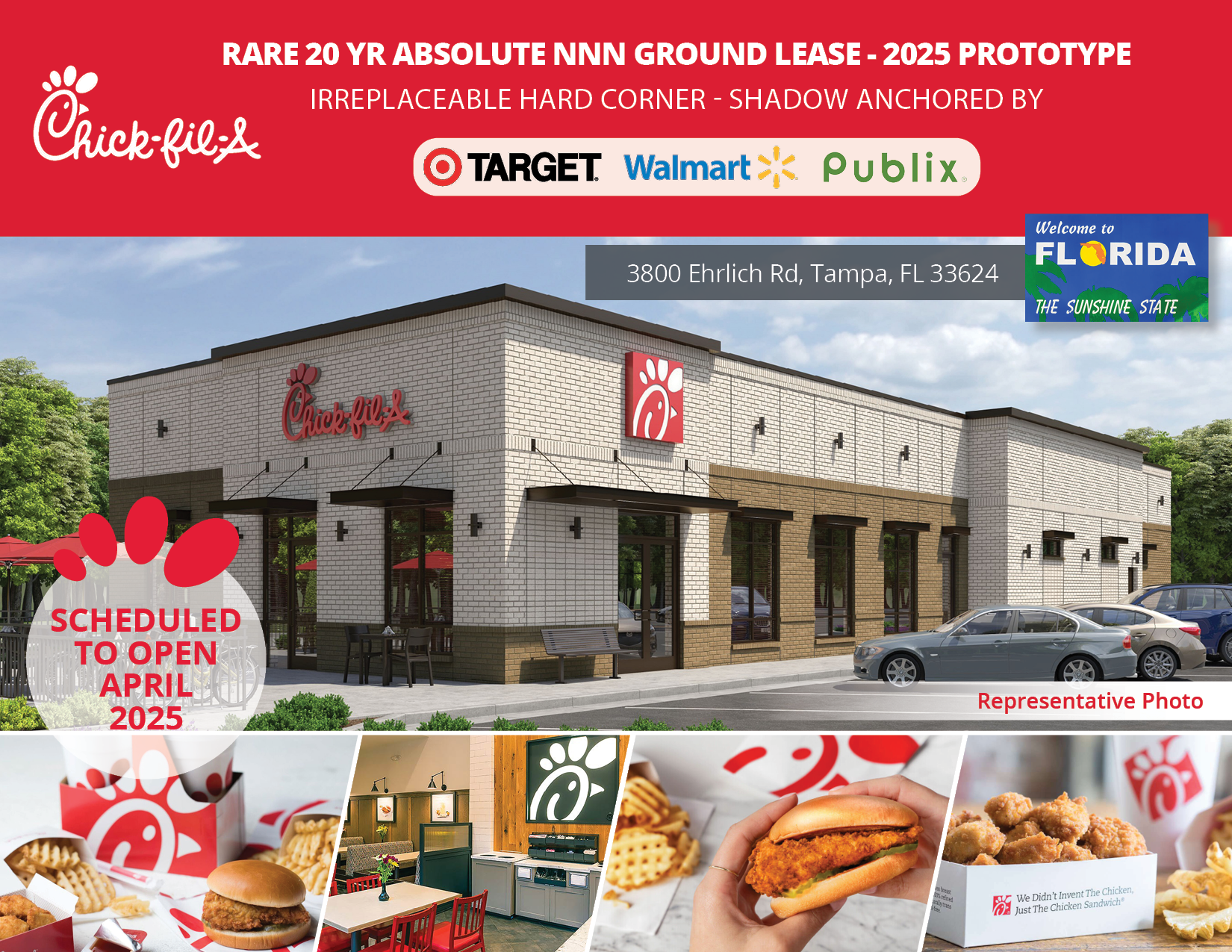 N Chick fil A, Tampa, FL for Sale