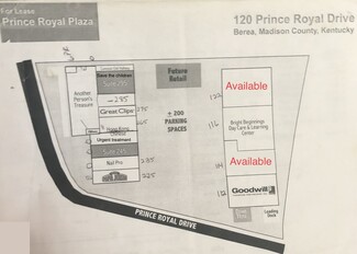 Berea, KY Retail - 112-295 Prince Royal Dr