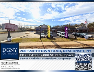 Nesconset, NY Retail - 260 Smithtown Blvd
