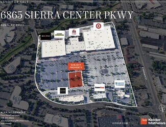 Reno, NV Commercial Land - 6865 Sierra Center Pky