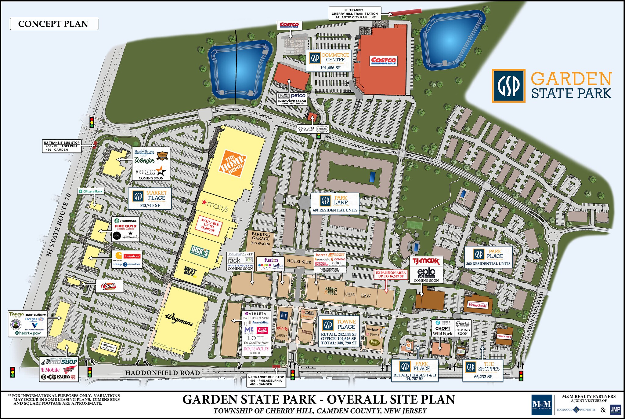 901-957 Haddonfield Rd, Cherry Hill, NJ for Rent