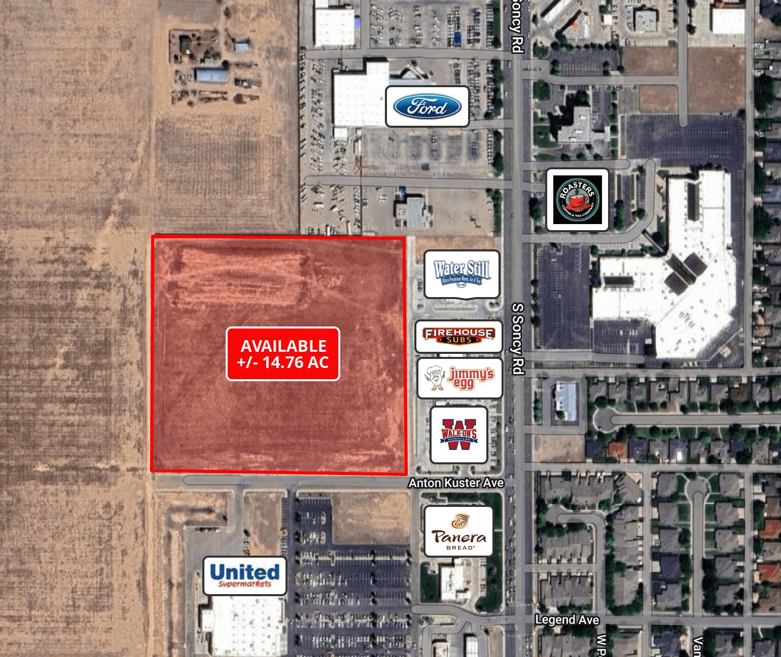 Soncy Rd & Anton Kuster Ave, Amarillo, TX for Sale