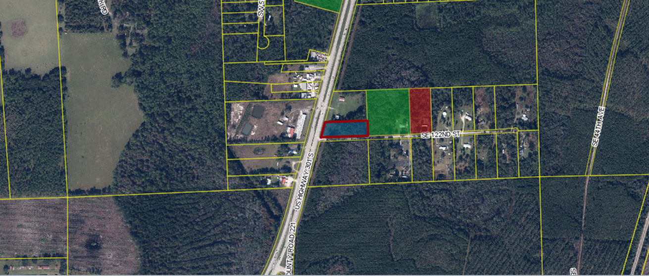 US HWY 301 and SE 122nd st, Starke, FL for Sale