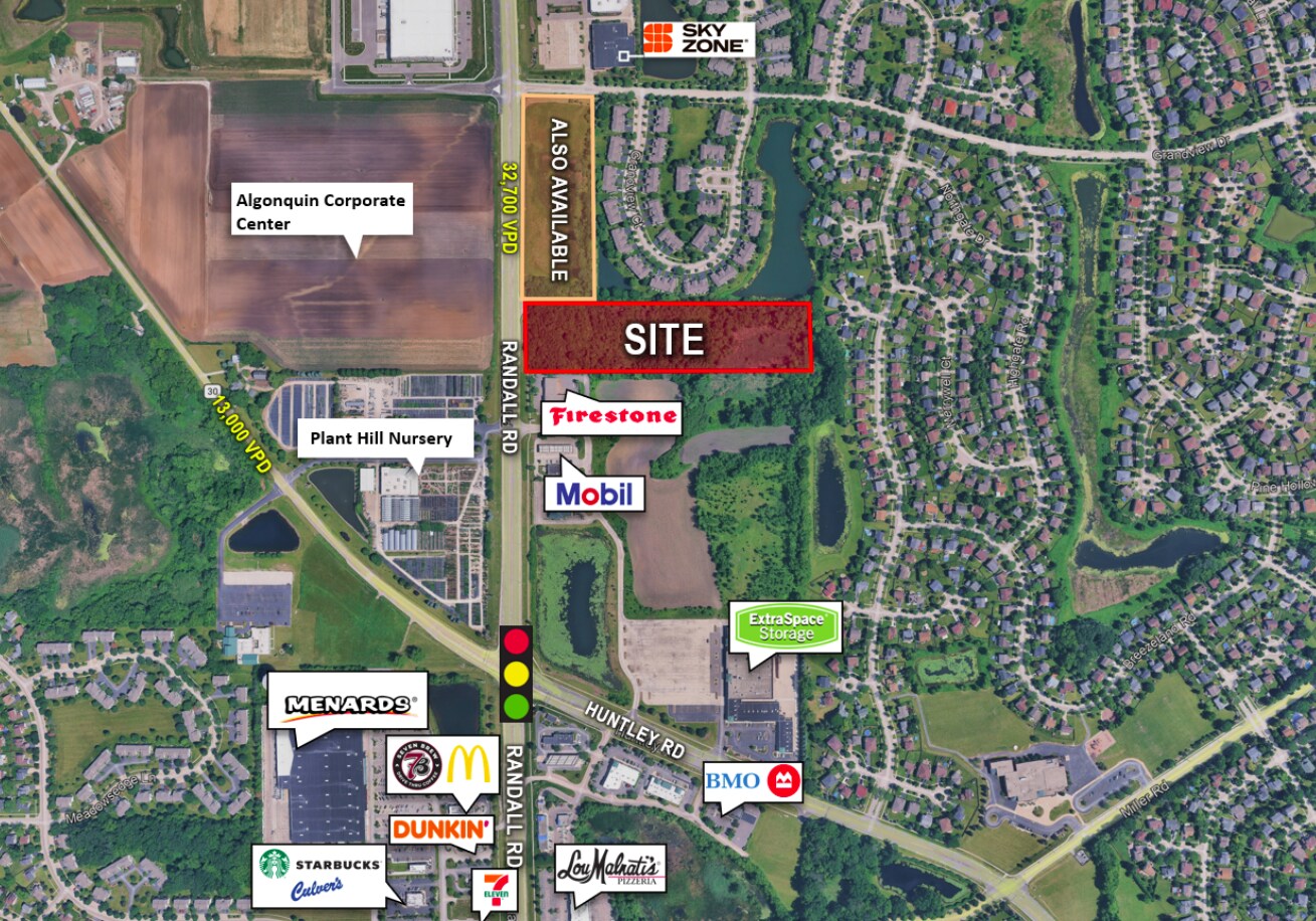 SEC of Randall Rd & Grandview Dr, Carpentersville, IL for Sale