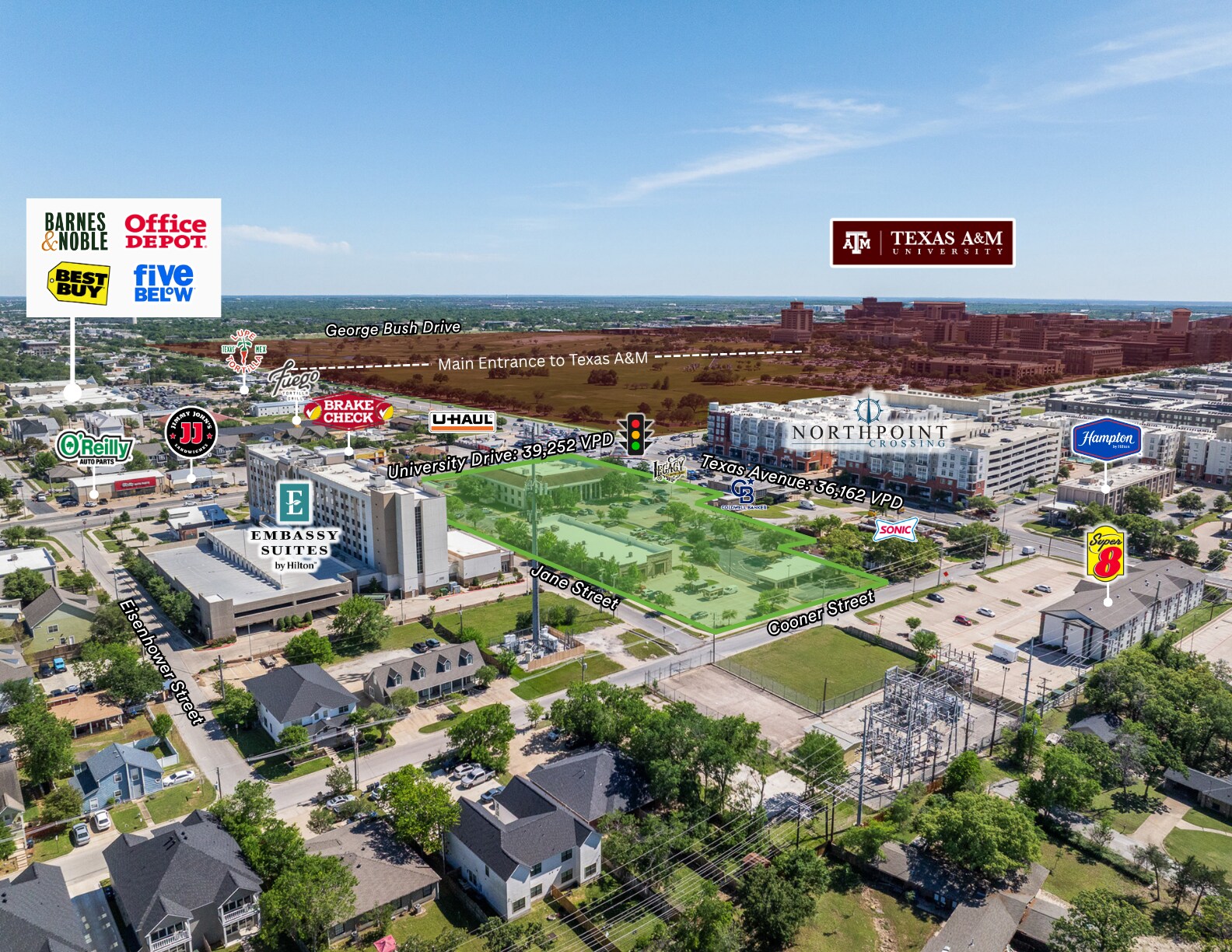 111 University Dr E, College Station, TX for Sale
