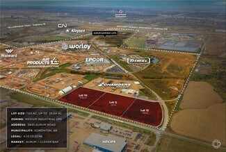 Edmonton, AB Industrial Land - Aurum Rd