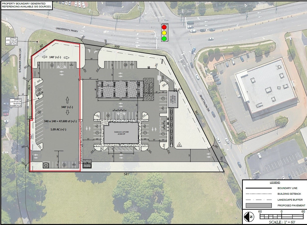 0 University Pky, Winston-Salem, NC for Sale