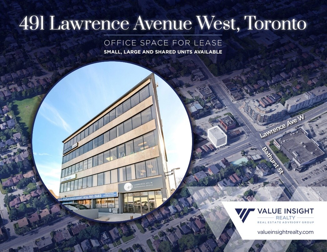 491 Lawrence Av W, Toronto, ON for Rent