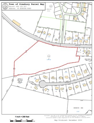 Simsbury, CT Residential Land - 45 Hoskins Rd