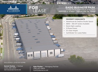 Houston, TX Industrial - 3503-3719 Polk St Houston, TX Industrial - 3503-3719 Polk St
