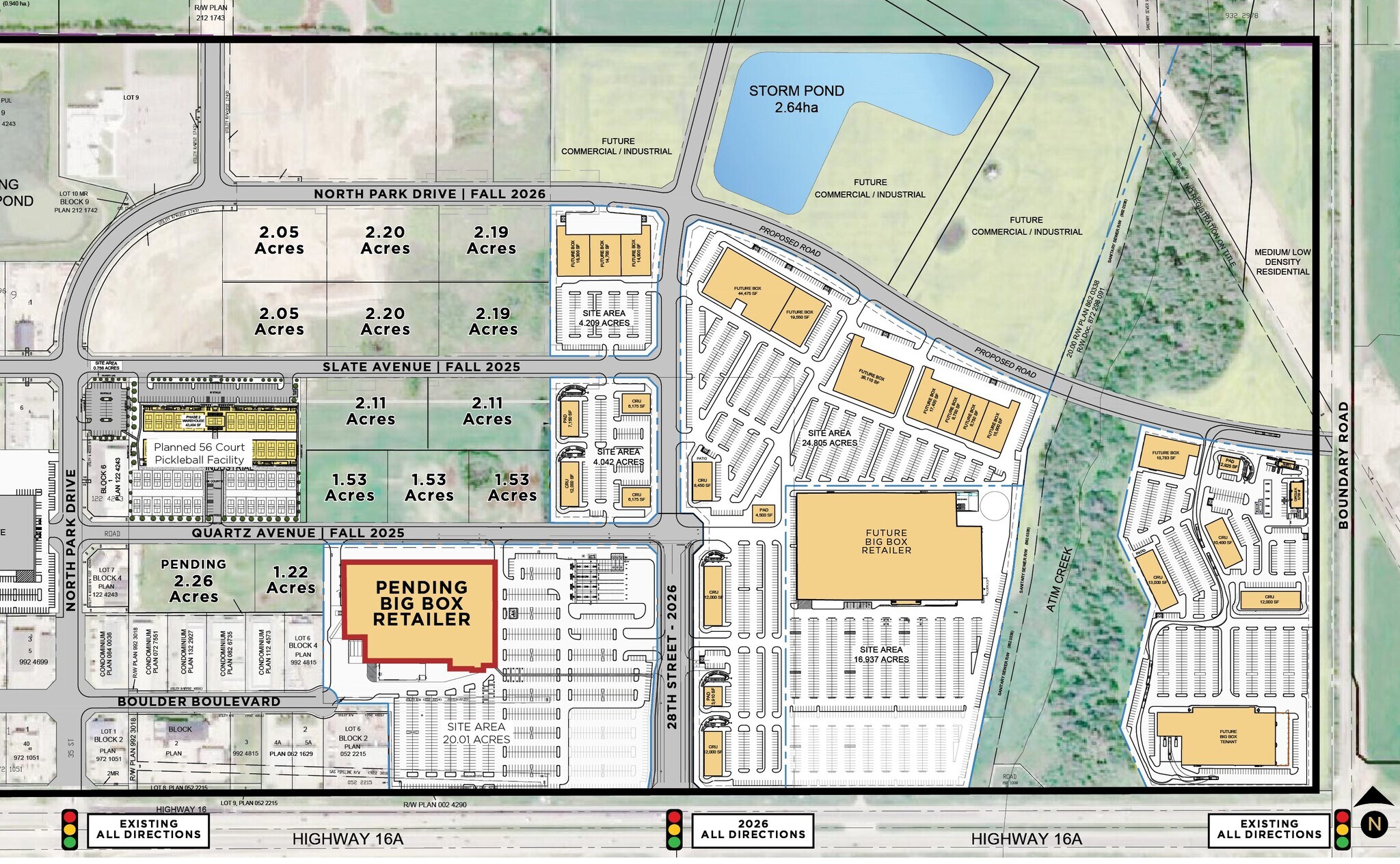 Highway 16A & Veterans Blvd, Stony Plain, AB for Rent