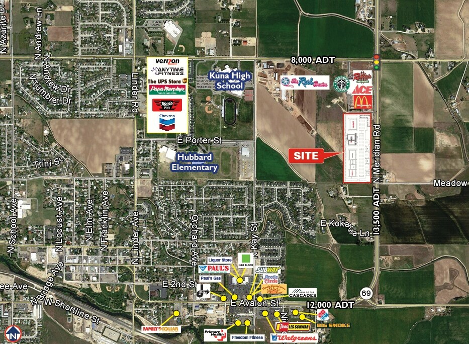 817-821 N Meridian Rd, Kuna, ID for Sale