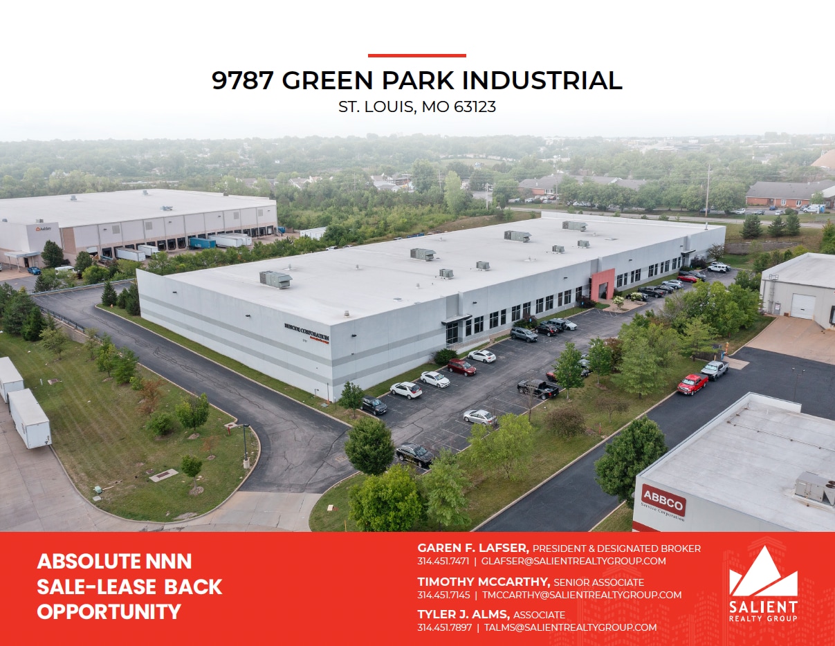 9787 Green Park Industrial Dr, Saint Louis, MO for Rent